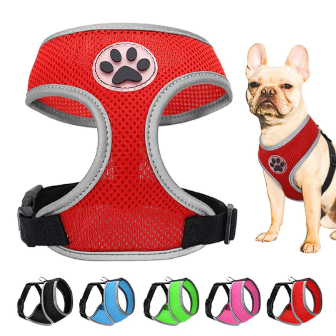 Breathable French Bulldog Harness - Frenchie Complex Shop
