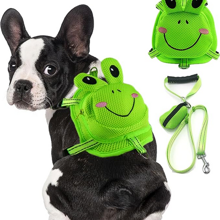 French Bulldog Backpack Harness Set - Frenchie Complex Shop