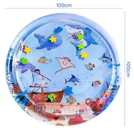 French Bulldog Water Bed - 100x100 cm (39.4 x 39.4 inches) - Frenchie Complex Shop