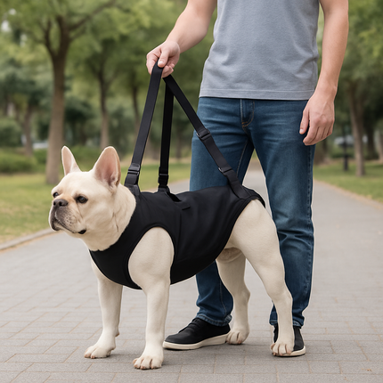 Frenchie Lift Support Carrier – Support for Hip Knee and Joint Recovery