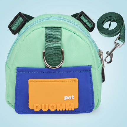 Adjustable Harness French Bulldog Backpack - Green / M - Frenchie Complex Shop