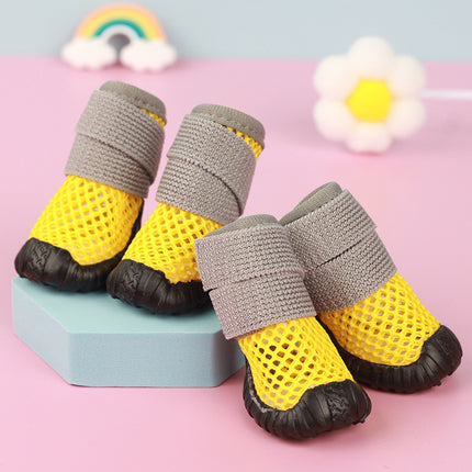 Spring Breathable Frenchie Shoes - 1 / Yellow - Frenchie Complex Shop
