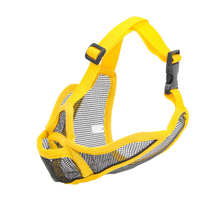ComfortFit™ French Bulldog Muzzle - Yellow / XXS - Frenchie Complex Shop