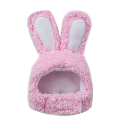 Frenchie Bunny Ear Hat – Halloween Soft Plush Costume Cap - Pink / M - Frenchie Complex Shop