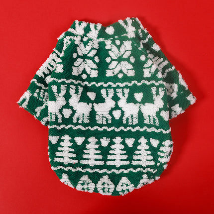 Funny French Bulldog Christmas Sweater - XS / Green - Frenchie Complex Shop