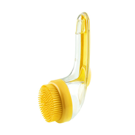 French Bulldog Bathing Brush - Yellow - Frenchie Complex Shop