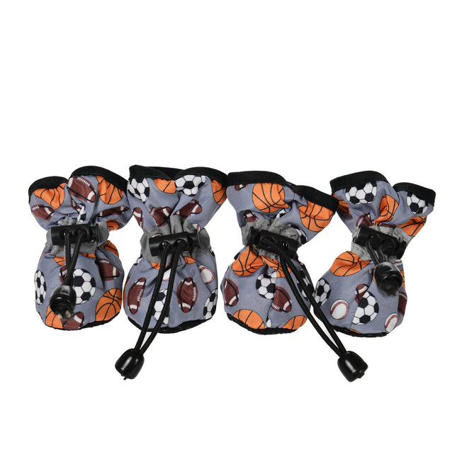 Printed French Bulldog Shoes - Rugby - thin / XXS - Frenchie Complex Shop