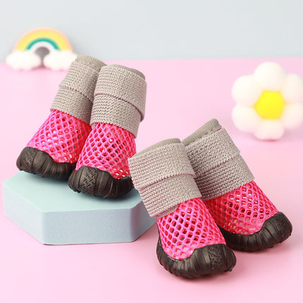 Spring Breathable Frenchie Shoes - 1 / Rose red - Frenchie Complex Shop