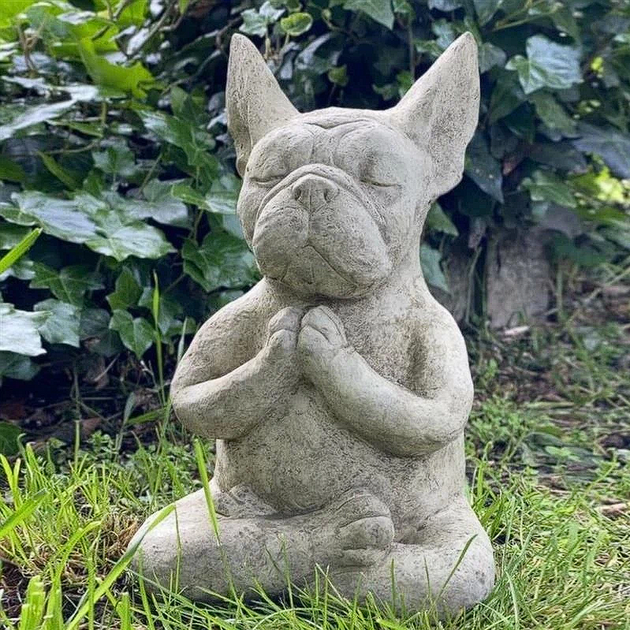 TimeForYogaFrenchBulldogStatue