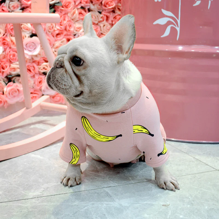 Banana French Bulldog Pajama - Frenchie Complex Shop