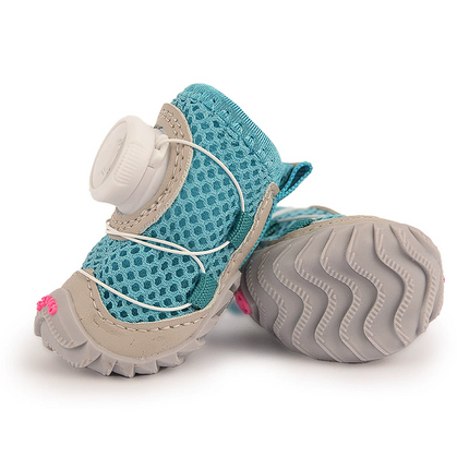 French Bulldog Mesh Sneakers - Sky blue / 3 - Frenchie Complex Shop