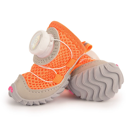 French Bulldog Mesh Sneakers - Orange / 3 - Frenchie Complex Shop