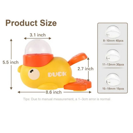 Interactive Duck Frenchie Toy - Yellow - Frenchie Complex Shop