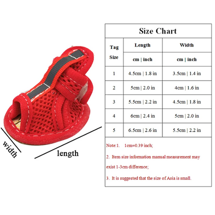 Summer Dog Shoes For French Bulldogs - Frenchie Complex Shop
