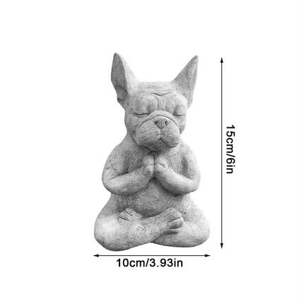 Time For Yoga French Bulldog Statue - Frenchie Complex Shop