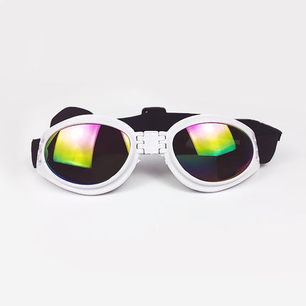 UV French Bulldog Sunglasses - White / Length 12cm width 5cm - Frenchie Complex Shop