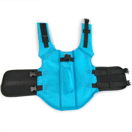 Shark Dog Safety Life Vest - Blue / XS - Frenchie Complex Shop