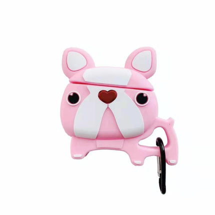 Frenchie Silicone AirPods Case - Pink / 1to2 AirPods - Frenchie Complex Shop