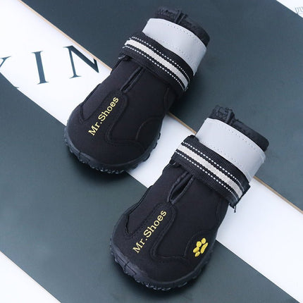 Outdoor Sport French Bulldog Shoes - Black / 1 - Frenchie Complex Shop