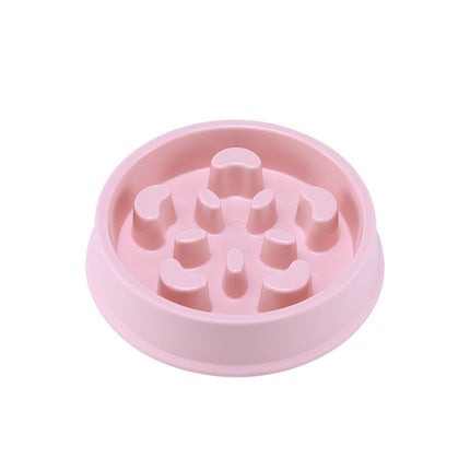 Anti Choke Frenchie Feeding Bowl - Pink / 19.3*4.3 - Frenchie Complex Shop