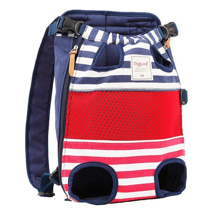 Outdoor French Bulldog Backpack - Red - Frenchie Complex Shop