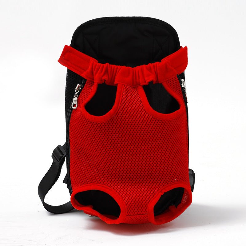 Small French Bulldog Backpacks - Red / S - Frenchie Complex Shop