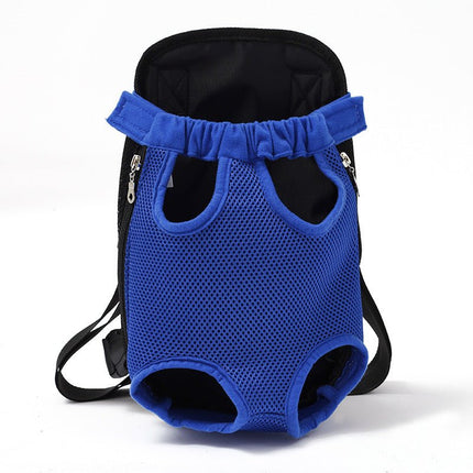 Small French Bulldog Backpacks - Blue / S - Frenchie Complex Shop