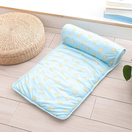 Fruity Self Cooling French Bulldog Mat - Light Blue / S 60x40CM - Frenchie Complex Shop