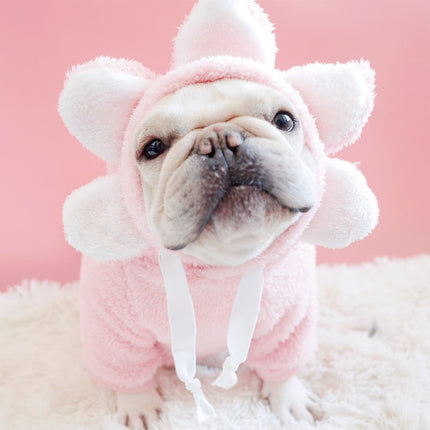 Flower French Bulldog Sweater - Frenchie Complex Shop