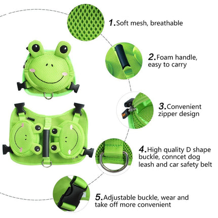French Bulldog Backpack Harness Set - Frenchie Complex Shop