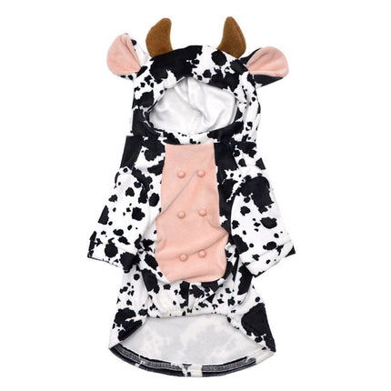 French Bulldog Cow Hoodie - Frenchie Complex Shop