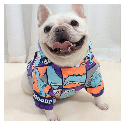 French Bulldog Dinosaur Hoodie - Frenchie Complex Shop
