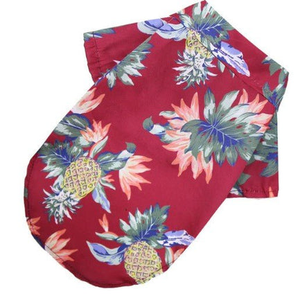 French Bulldog Hawaiian Shirts - Red / XS - Frenchie Complex Shop