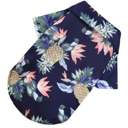 French Bulldog Hawaiian Shirts - Navy Blue / XS - Frenchie Complex Shop