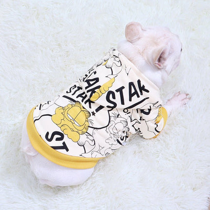 French Bulldog Star Garfield Hoodie - Frenchie Complex Shop