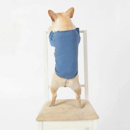 French Bulldog Striped Pajama - Frenchie Complex Shop