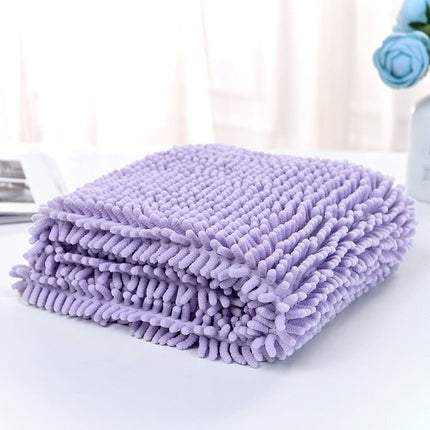 Super Absorbent Dog Bath Towel - Purple / S - 60x35cm - Frenchie Complex Shop