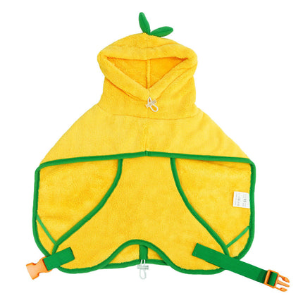 French Bulldog Bath Microfiber Hoodie Blanket - XS / Yellow - Frenchie Complex Shop