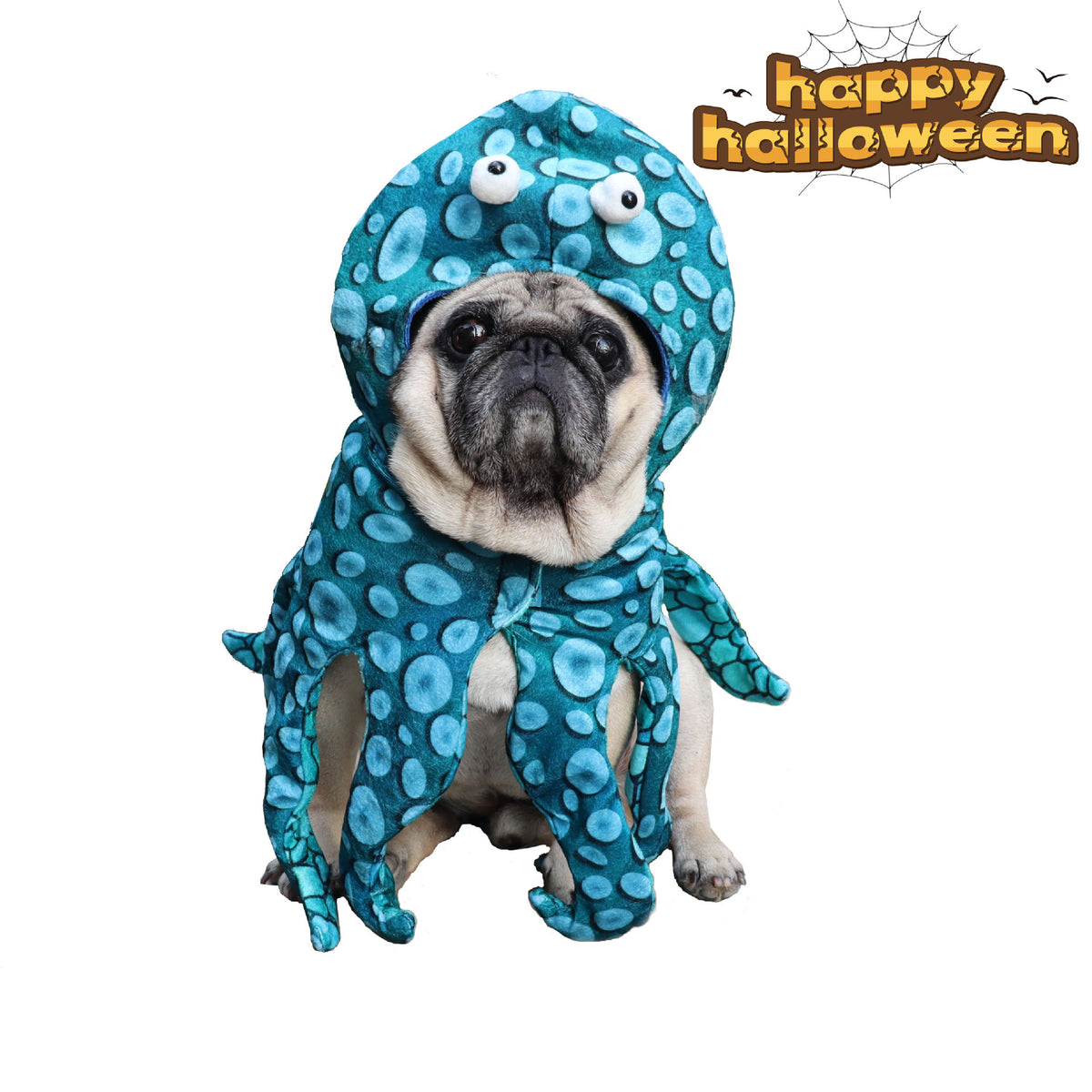 French Bulldog Octopus Costume - S - Frenchie Complex Shop