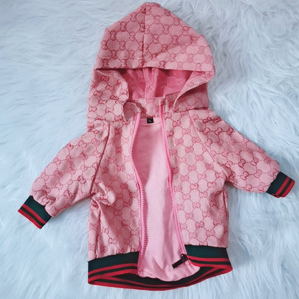 Luxury French Bulldog Jacket - Pink / XS - Frenchie Complex Shop