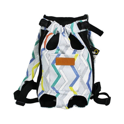 Travel French Bulldog Carrier Bag - Digital bar / S - Frenchie Complex Shop