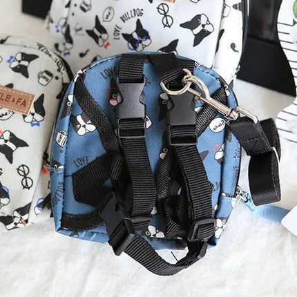 Printed Frenchie Self Backpack - Frenchie Complex Shop