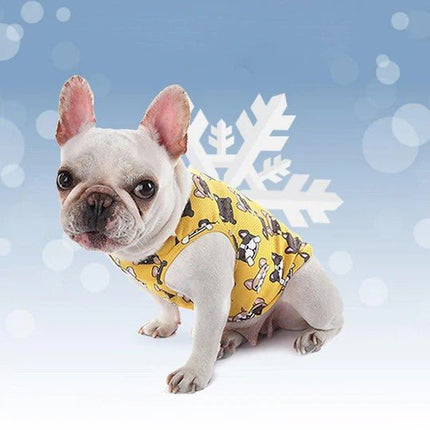 French Bulldog Cooling Vest - Yellow / L - Frenchie Complex Shop