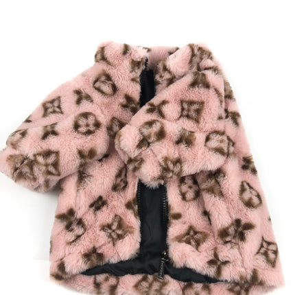 Chewy Bear French Bulldog Jacket - XS / Pink - Frenchie Complex Shop