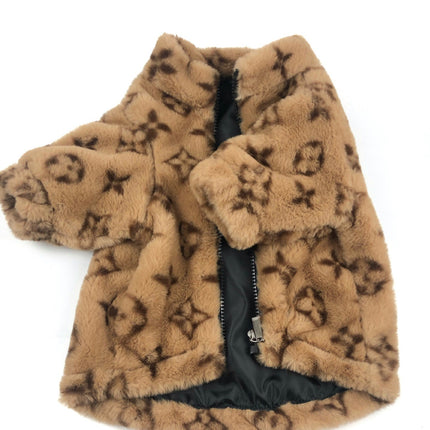 Chewy Bear French Bulldog Jacket - XS / Brown - Frenchie Complex Shop