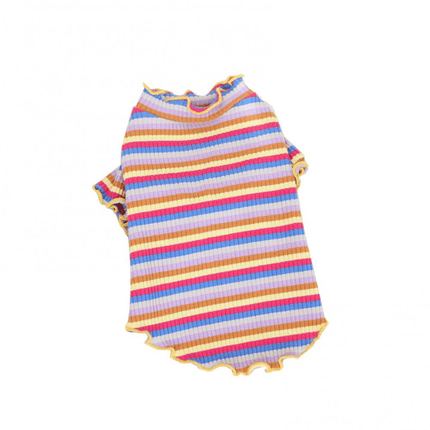 Rainbow French Bulldog Pajama - XS / Red - Frenchie Complex Shop