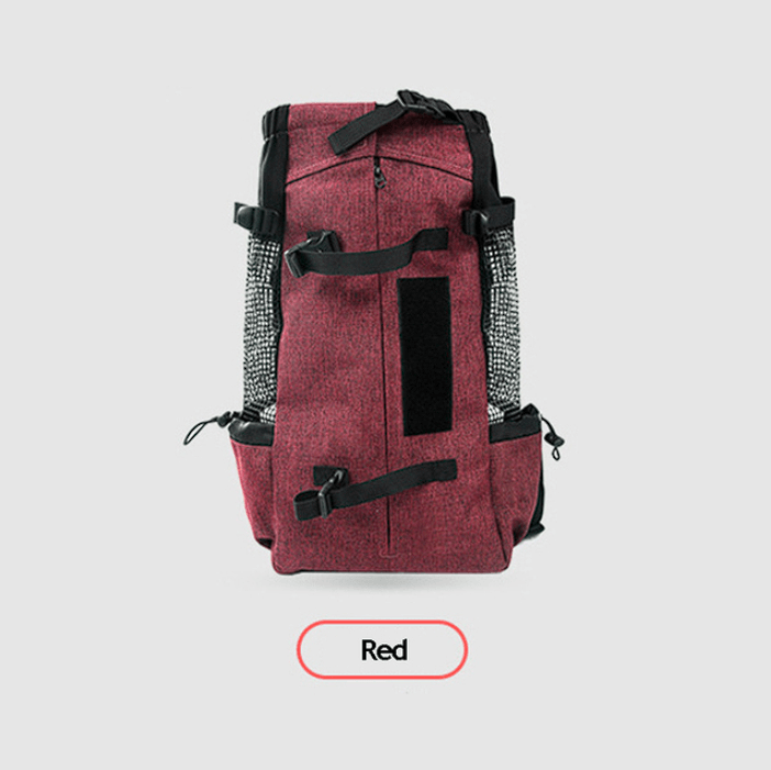 Premium Frenchie Backpack - Red / XS - Frenchie Complex Shop