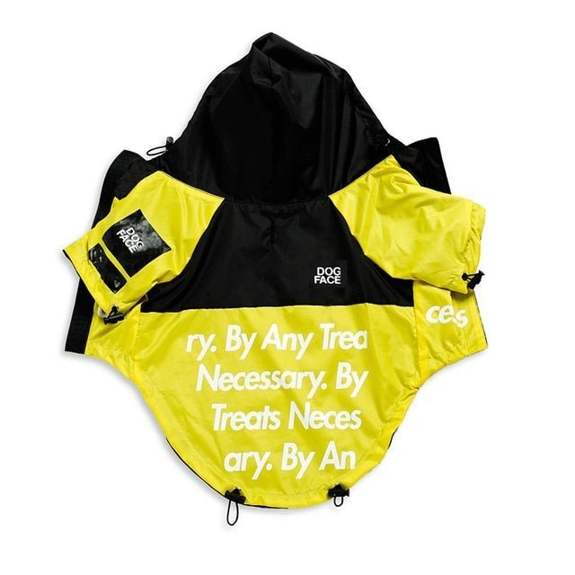 French Bulldog Waterproof Jacket - Yellow / S - Frenchie Complex Shop