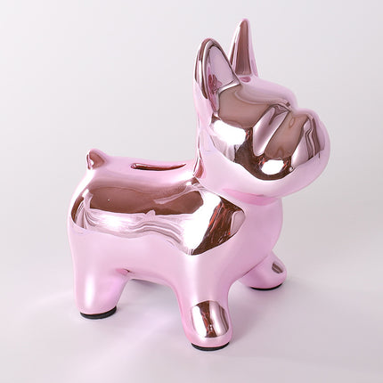 French Bulldog Coin Statue - Pink - Frenchie Complex Shop
