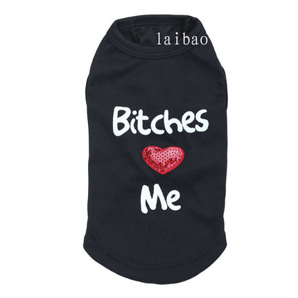 Love Me Shirt for Frenchies - Black / XXS - Frenchie Complex Shop